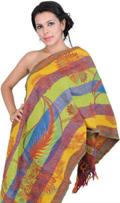 30% OFF on Exotic India Woven Wool Women's Scarf