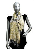 62% OFF on Portia Printed Pure Wool Women's Scarf
