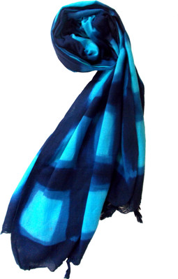 25% OFF on Shiborika Checkered, Self Design, Geometric Print Cotton Women's Scarf