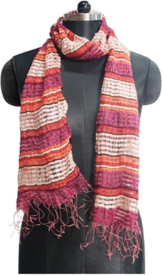 30% OFF on Jayram Handloom Striped Silk Girl's Scarf