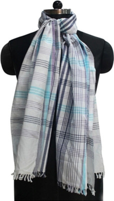 28% OFF on Jayram Handloom Striped Cotton Women's Scarf