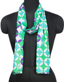 R.Raani Geometric Print Polyester Women's Scarf
