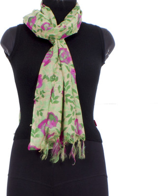 44% OFF on Trendif Floral Print Viscose Women's Scarf