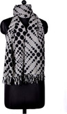 38% OFF on Bysadaf Polka Print Wool Women's Scarf 38% OFF on Bysadaf Polka Print Wool Women's Scarf