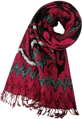 71% OFF on Elabore Self Design Wool Women's Scarf