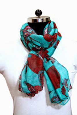 40% OFF on Portia Printed Cotton Women's Scarf 40% OFF on Portia Printed Cotton Women's Scarf
