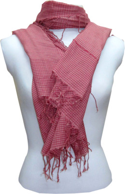 30% OFF on Dushaalaa Checkered Silk Cotton Women's Scarf 30% OFF on Dushaalaa Checkered Silk Cotton Women's Scarf