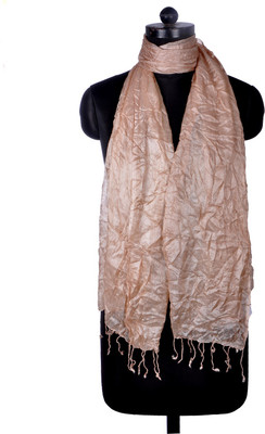 49% OFF on Bysadaf Solid Silk Women's Scarf