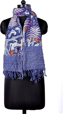 38% OFF on Bysadaf Printed Wool Women's Scarf 38% OFF on Bysadaf Printed Wool Women's Scarf