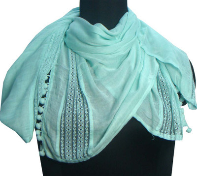 57% OFF on Anuze Fashions Solid Cotton Voile Women's Scarf