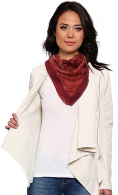 32% OFF on Super Drool Self Design Woolen Women's Scarf