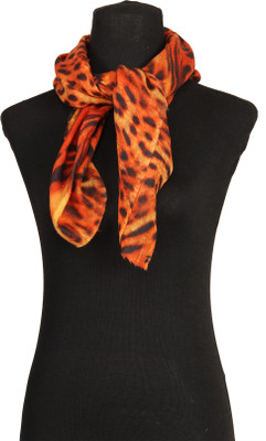 36% OFF on The Scarf Shop Animal Print Wool Women's Scarf