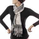 Welkin Self Design Linen Women's Scarf