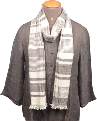 MASALA TEA Striped Cotton Women's Scarf MASALA TEA Striped Cotton Women's Scarf
