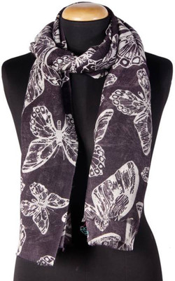 14% OFF on Tiara Printed Wool Women's Scarf