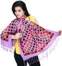 9% OFF on Ghasitaram Gifts Printed Cotton Women's Scarf