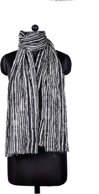 33% OFF on Bysadaf Striped Wool Women's Scarf