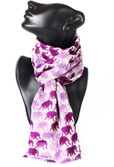 CherryTin Animal Print Wool Women's Scarf