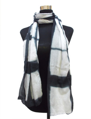 36% OFF on Shiborika Checkered, Self Design Cotton Women's Scarf 36% OFF on Shiborika Checkered, Self Design Cotton Women's Scarf