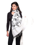 31% OFF on Aapno Rajasthan Floral Print Wool Women's Scarf 31% OFF on Aapno Rajasthan Floral Print Wool Women's Scarf