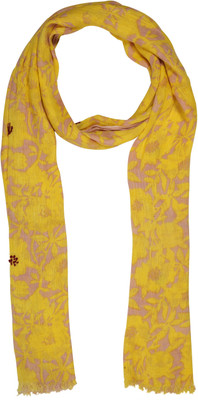 34% OFF on Knot Me Printed Linen Women's Scarf