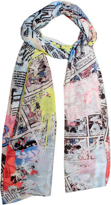 Disney By Shingora Printed Cotton Girl's Scarf