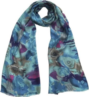 25% OFF on Garapa Floral Print Viscose Women's Scarf