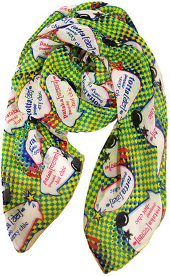 Simply Art Graphic Print Georgette Women's Scarf