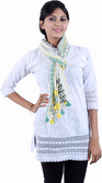 50% OFF on Jaipur Vogue Printed Linen Women's Scarf