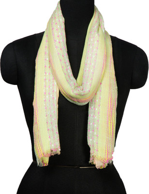 R.Raani Self Design Viscose Women's Scarf R.Raani Self Design Viscose Women's Scarf
