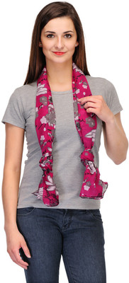 58% OFF on Kiosha Floral Print Cotton Women's Scarf