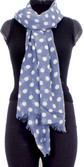 44% OFF on Trendif Polka Print Viscose Women's Scarf