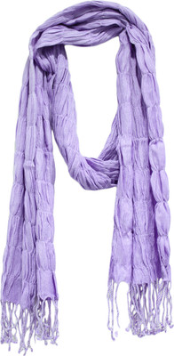 55% OFF on Anekaant Solid Viscose Women's Scarf