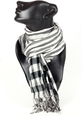 CherryTin Checkered Cotton Women's Scarf