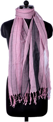 41% OFF on Bysadaf Striped Cotton Women's Scarf