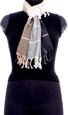 58% OFF on Trendif Checkered Cotton Women's Scarf