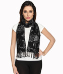 50% OFF on Bombay High Self Design Silk Women's Scarf 50% OFF on Bombay High Self Design Silk Women's Scarf
