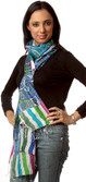 30% OFF on Exotic India Printed Silk, Viscose Women's Scarf