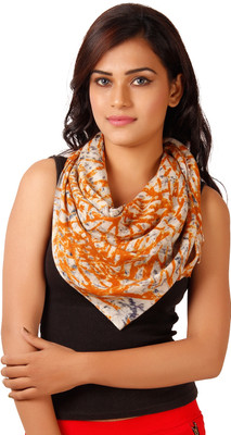 55% OFF on Toscee Printed 70%Wool30%Silk Women's Scarf