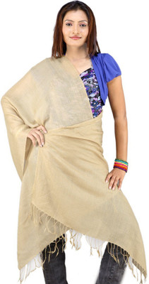 55% OFF on Little India Solid Wool Women's Scarf