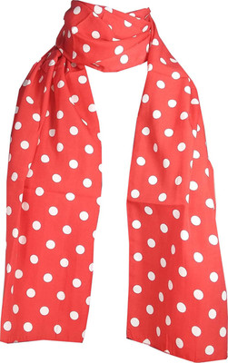 66% OFF on Anuze Fashions Polka Print Cotton Voile Women's Scarf
