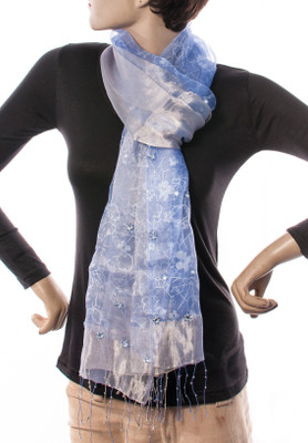 Welkin Self Design Silk Women's Scarf Welkin Self Design Silk Women's Scarf