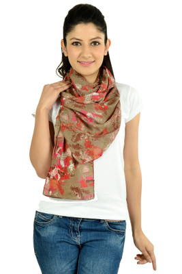 63% OFF on Kiosha Printed Cotton Women's Scarf