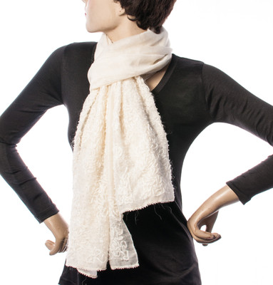 Welkin Self Design Wool Women's Scarf Welkin Self Design Wool Women's Scarf