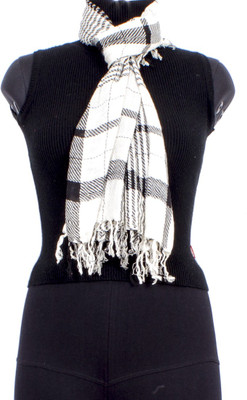 60% OFF on Trendif Checkered Cotton Women's Scarf