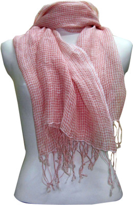 30% OFF on Dushaalaa Self Design Linen Women's Scarf