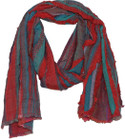 33% OFF on True Fashion Striped Viscose Women's Scarf
