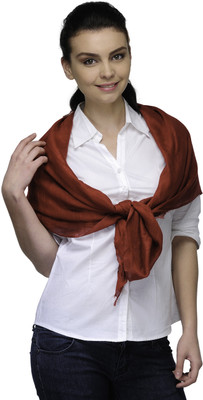 50% OFF on Itnol Solid Cotton, Viscose Women's Scarf