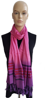 75% OFF on Rathi Striped Cotton Women's Scarf 75% OFF on Rathi Striped Cotton Women's Scarf