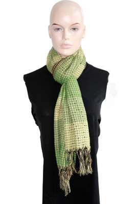 60% OFF on Rathi Checkered Wool Women's Scarf